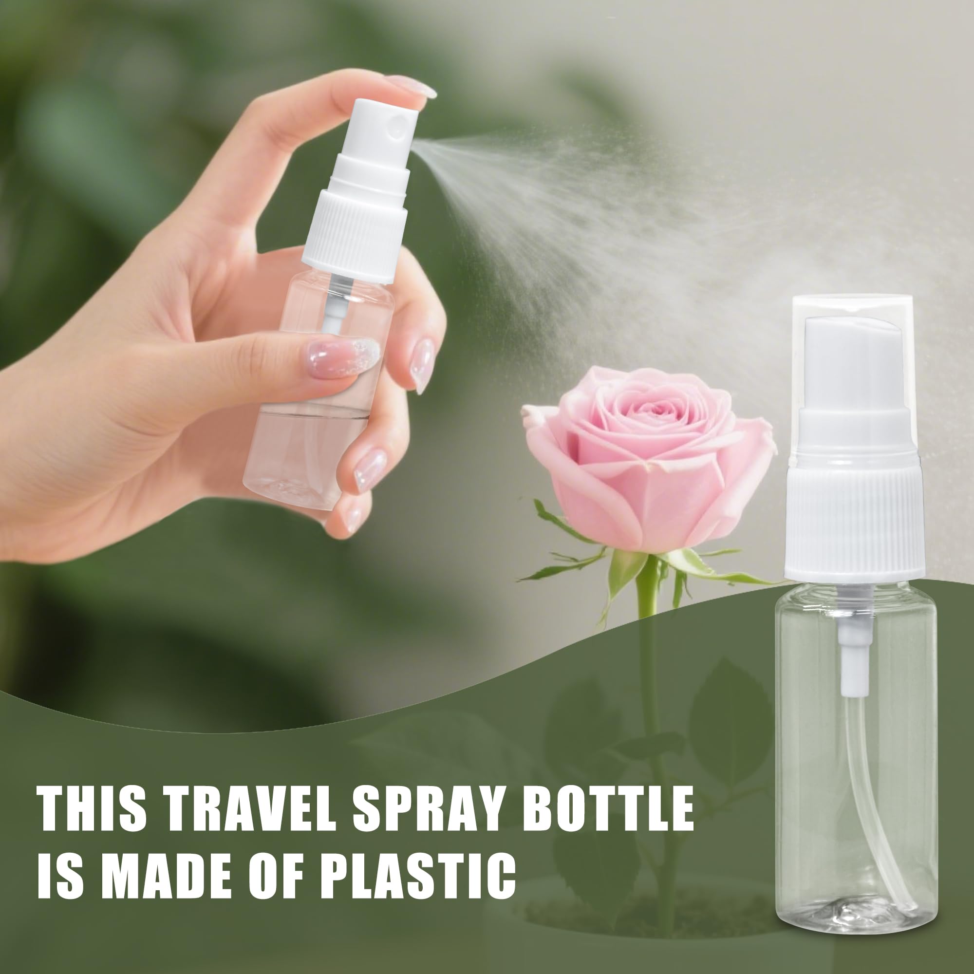 Amazon.co.jp: スプレーボトル20ml、トラベルスプレーボトル2個、ミニ